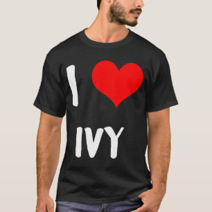 Camiseta Me encanta IVY San Valentín de corazón