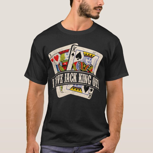 Camiseta Me encanta Jack King Off (Anverso)