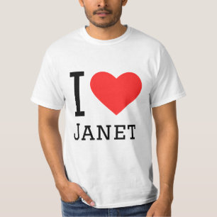 Camiseta Me encanta janet