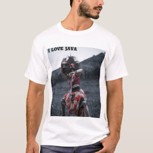 Camiseta Me encanta java