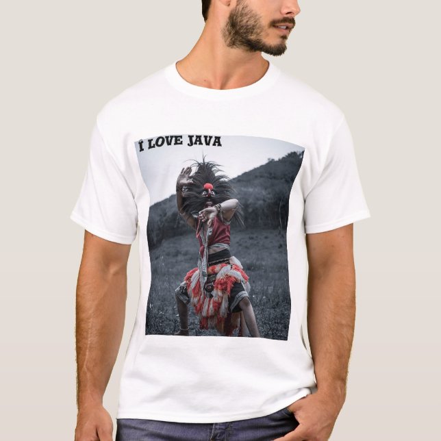 Camiseta Me encanta java (Anverso)