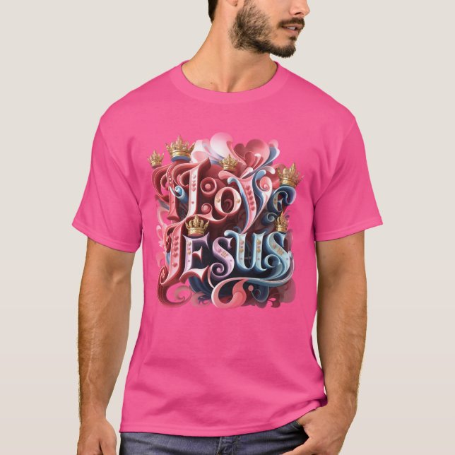 CAMISETA ME ENCANTA JESÚS (Anverso)