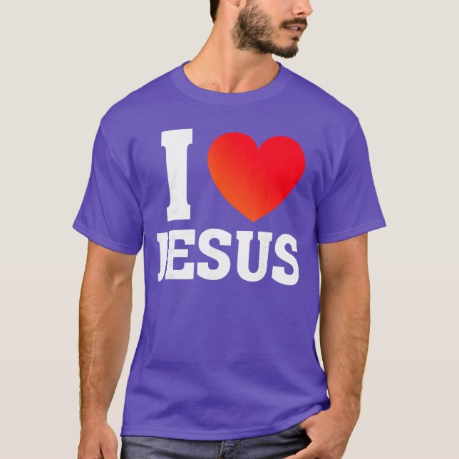 Camiseta Me encanta Jesús chica (Anverso)