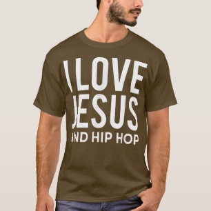 Camiseta Me Encanta Jesús Y El Hip Hop Divertido Mensaje Cr