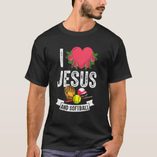 Camiseta Me Encanta Jesús Y El Juego De Caza Temática Del E