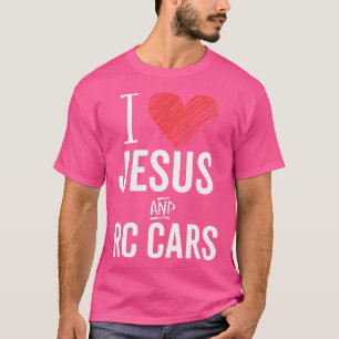 Camiseta Me Encanta Jesús Y El Ventilador De La Carreras De
