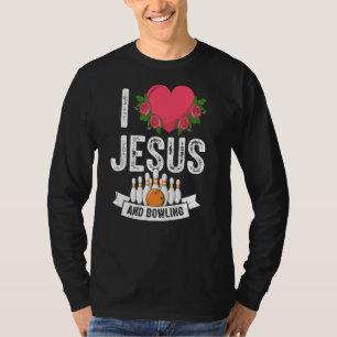 Camiseta Me Encanta Jesús Y La Graciosa Travesía De Bowler 