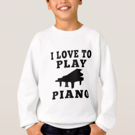 Camiseta Me Encanta Jugar Piano