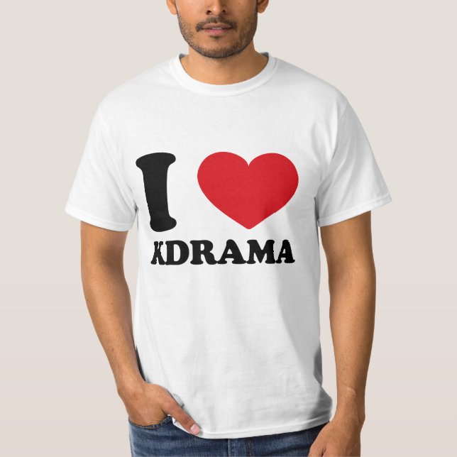 Camiseta Me encanta KDRAMA (Anverso)
