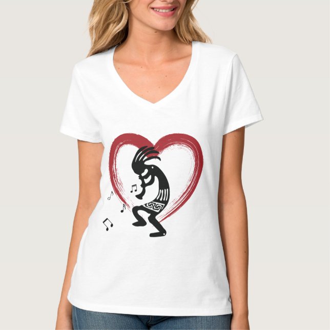 Camiseta Me encanta Kokopelli (Anverso)