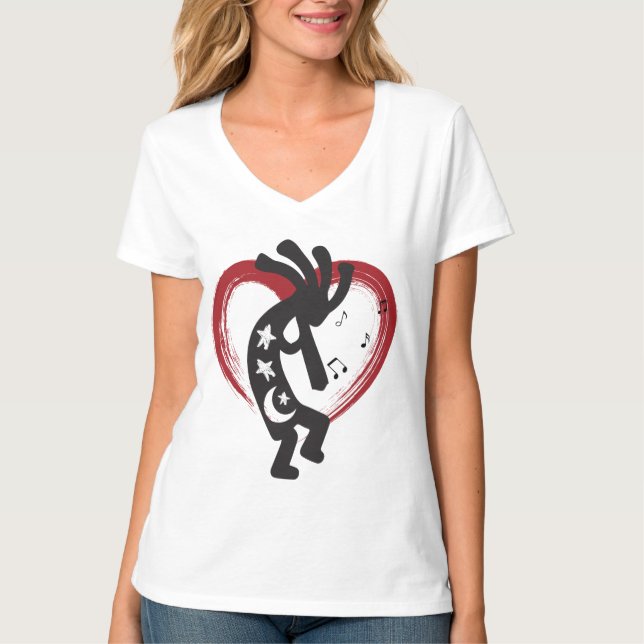 Camiseta Me encanta Kokopelli (Anverso)