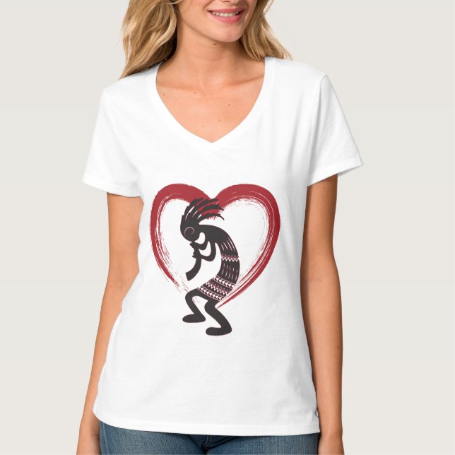 Camiseta Me encanta Kokopelli (Anverso)