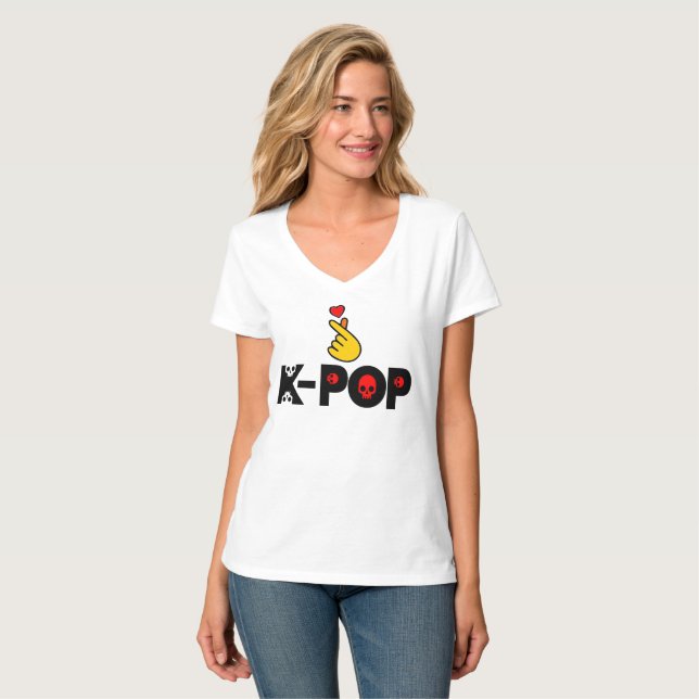 Camiseta ♥ Me encanta KPop Classic, Fabulous Ultra Light (Anverso completo)