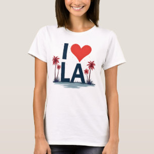 Camiseta Me encanta LA