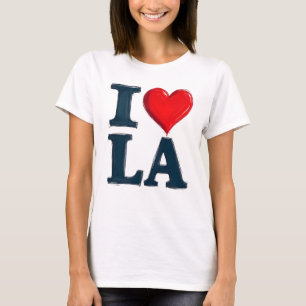 Camiseta Me encanta LA