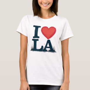 Camiseta Me encanta LA