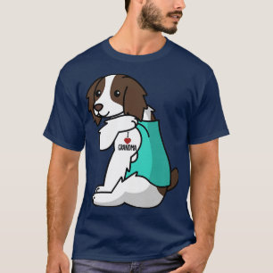 Camiseta Me encanta la abuela Tattoo English Springer Spani
