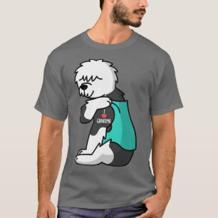 Camiseta Me encanta la abuela Tattoo la vieja abuela del pe