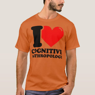 Camiseta Me encanta la antropología cognitiva