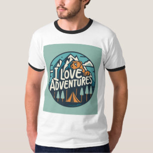 Camiseta me encanta la aventura