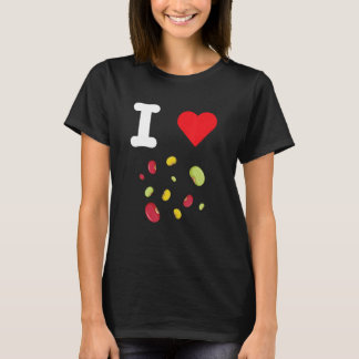 Camiseta Me Encanta La Beans Legues Pulsos De Chickpea Fava