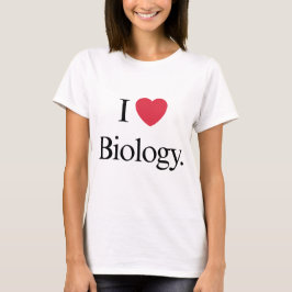 Camiseta Me encanta la biología