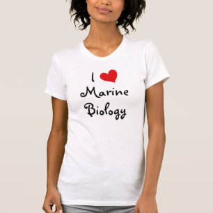 Camiseta Me encanta la biología marina