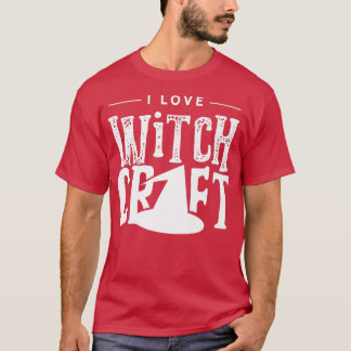Camiseta Me encanta la brujería Broom Witch Witcher Witches