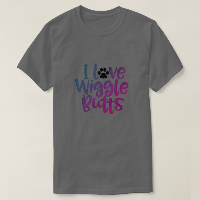 Camiseta Me Encanta La Cabeza De Amarre (Diseño del anverso)