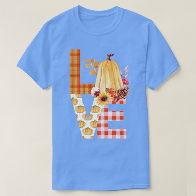 Camiseta Me encanta la caída de la caída Lover Regalo Naran (Diseño del anverso)