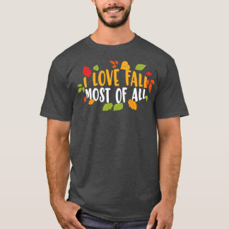 Camiseta Me Encanta La Caída La Mayoría De Los Amantes De L