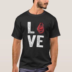 Camiseta Me encanta la carne barbacoa la carne para fumador