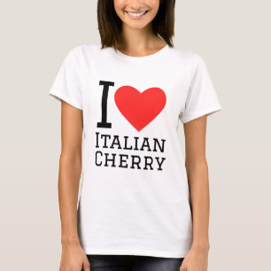 Camiseta Me encanta la cereza italiana