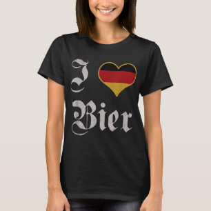 Camiseta Me encanta la cerveza alemana Oktoberfest Munich B