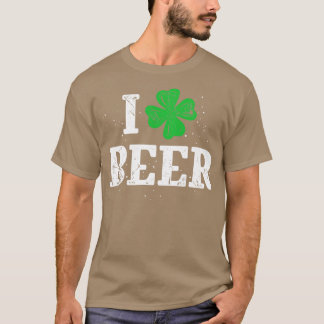 Camiseta Me Encanta La Cerveza Día De Sta Patrocinadores Pa