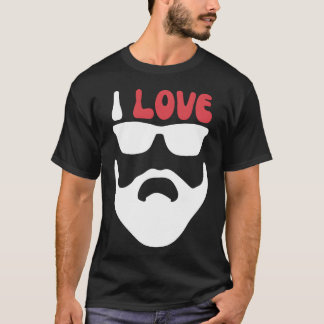 Camiseta Me encanta la chica de las barbas