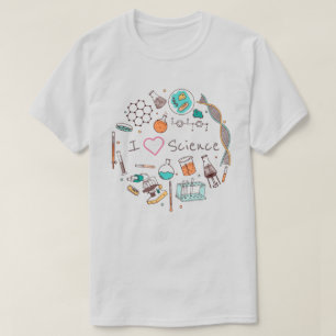 Camiseta Me encanta la ciencia