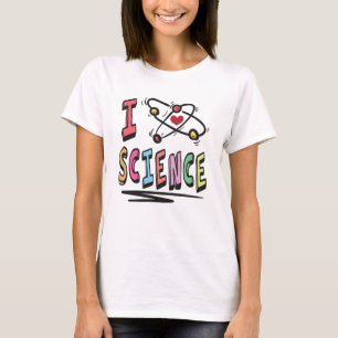 Camiseta Me encanta la ciencia