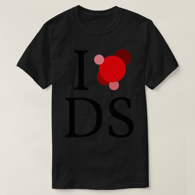 Camiseta Me encanta la ciencia de datos 3 (Diseño del anverso)