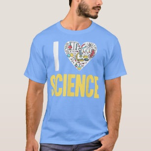 Camiseta Me Encanta La Ciencia Graciosa Amante Del Átomo Es