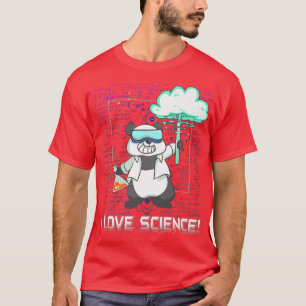 Camiseta Me Encanta La Ciencia Nerd Geek Químico Científico