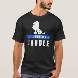 Camiseta Me encanta la cinta azul de mi perro