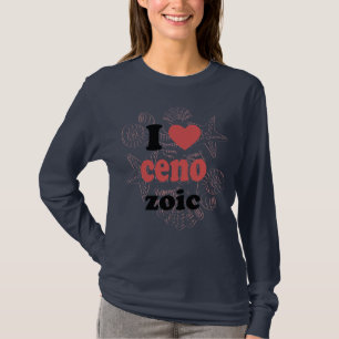Camiseta Me encanta la cita divertida del Cenozoico para ci