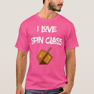 Camiseta Me encanta la clase Spin Spinning Dreidel Hanukkah