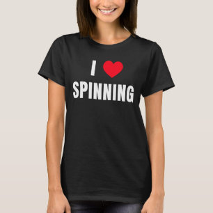 Camiseta Me encanta la clase Spinning Ciclismo en interiore