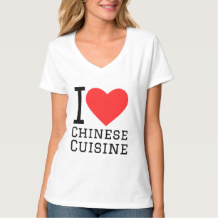 Camiseta Me encanta la cocina china