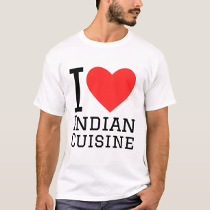 Camiseta Me encanta la cocina india