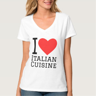 Camiseta Me encanta la cocina italiana