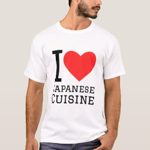 Camiseta Me encanta la cocina japonesa