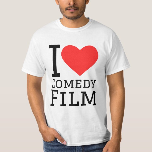 Camiseta Me encanta la comedia (Anverso)